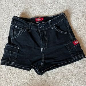 Dickies Women's Cargo Shorts in Black